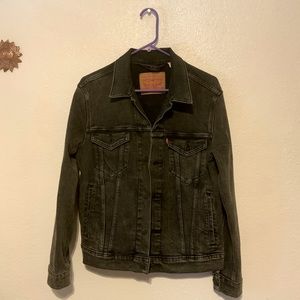 Levi Strauss & Co Black Oversized Denim Jacket Size Small